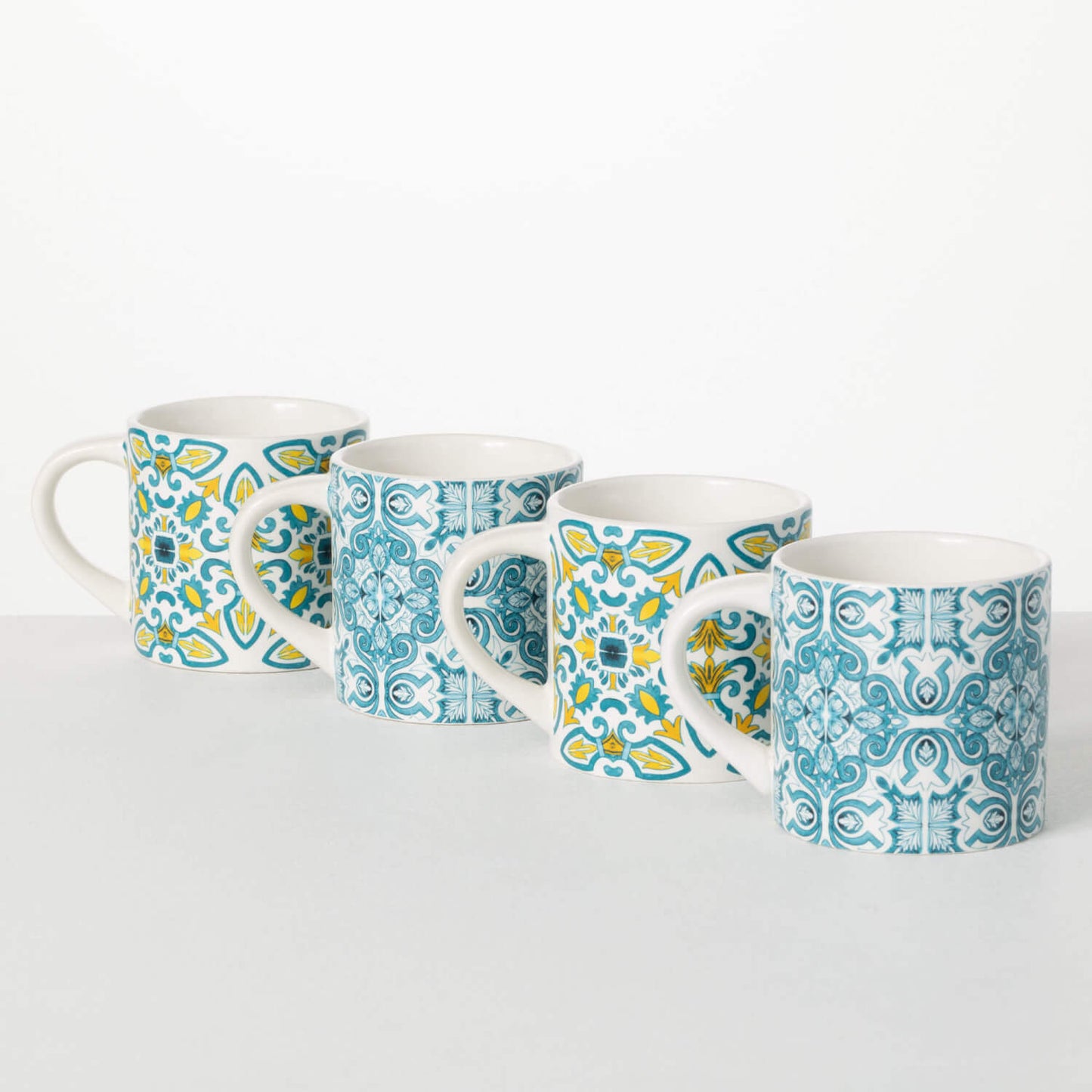 Portuguese Print Mug - Set of 12