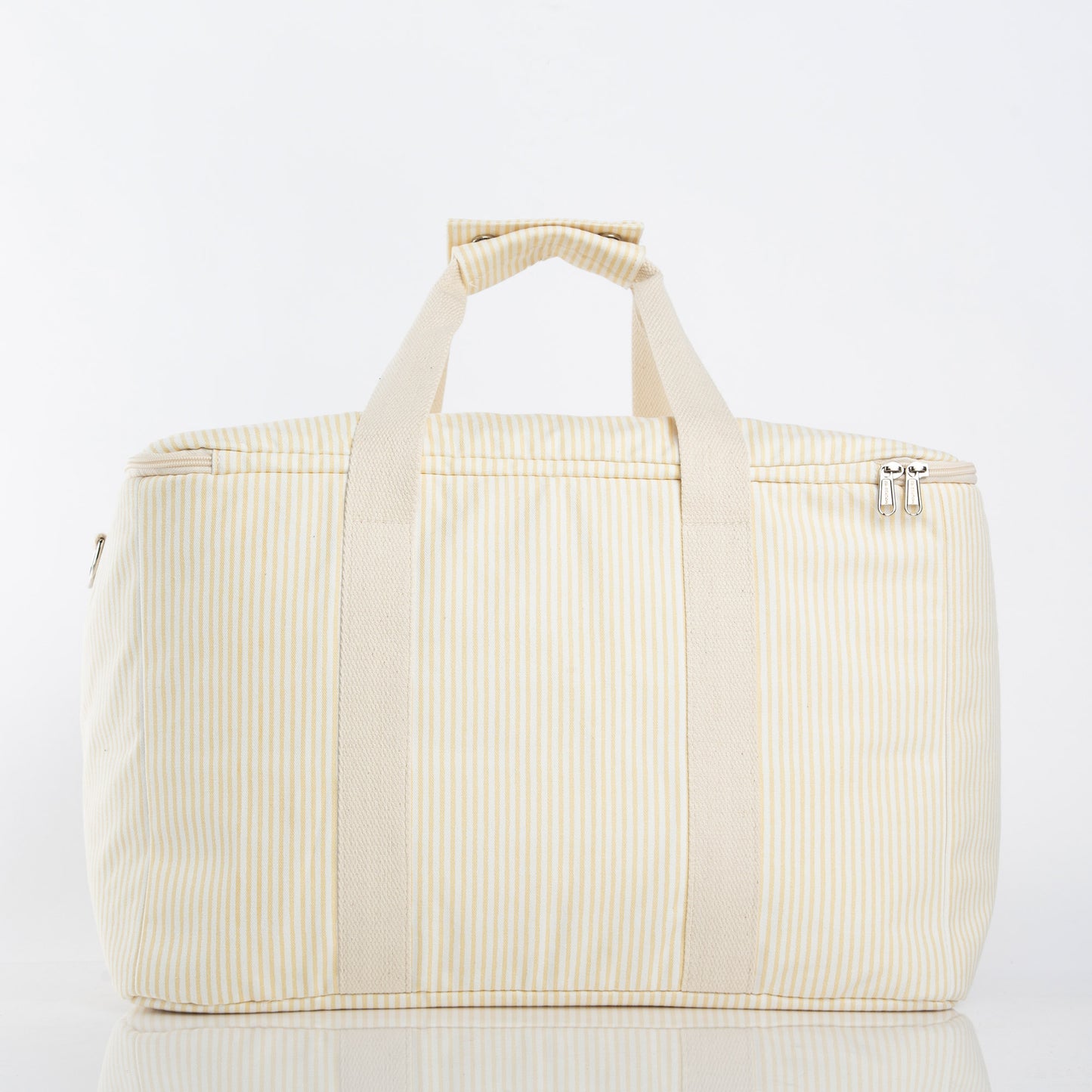 Stripes Box Cooler - Pastel Yellow