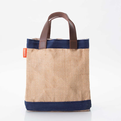 Jute Mini & Market Bag - Navy