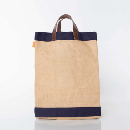 Jute Market Bag - Navy