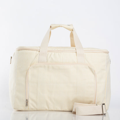 Stripes Box Cooler - Pastel Yellow