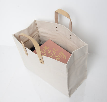 Canvas Market Bag - Natural