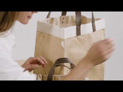 Jute Mini & Market Bag - Natural