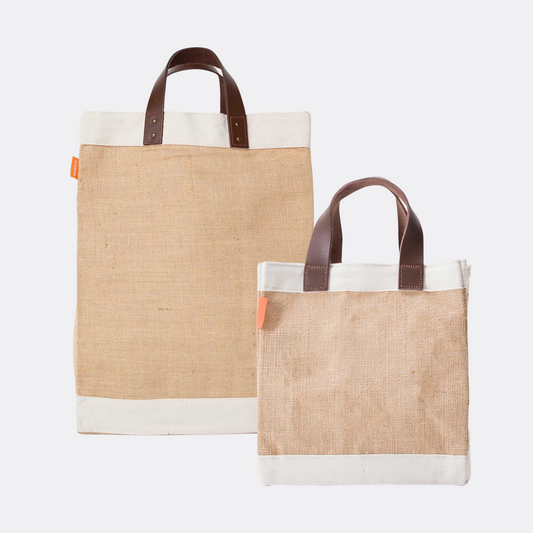 Jute Mini & Market Bag - Natural