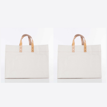 Canvas Market Bag - Natural