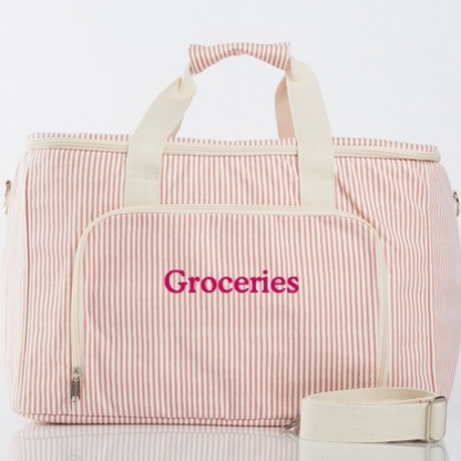 Stripes Box Cooler - Rose Tan