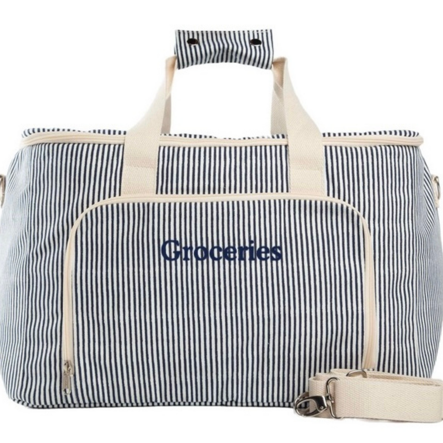 Stripes Box Cooler - Navy